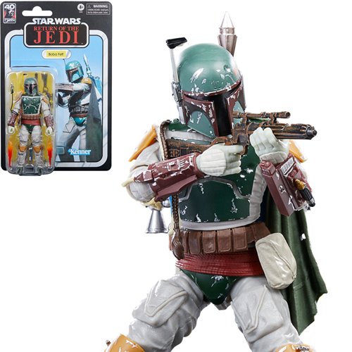 Star Wars The Black Series Return of the Jedi 40th Anniversary Deluxe 6-Inch Boba Fett Action Figure