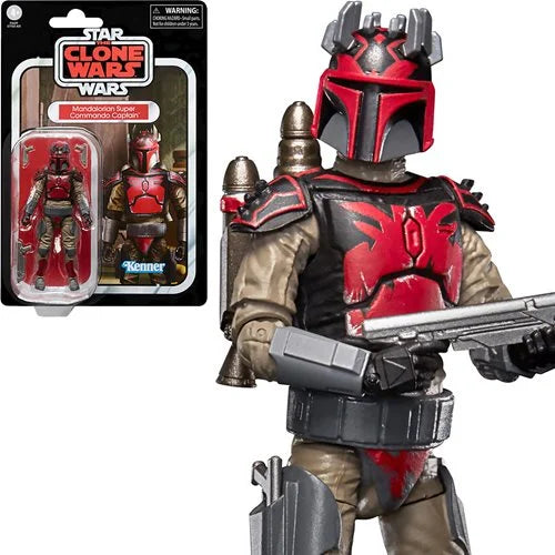 Star Wars The Vintage Collection Mandalorian Super Commando Captain 3 3/4-Inch Action Figure