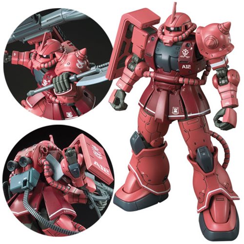 Gundam The Origin MS-06S Zaku II Principality of Zeon Char Aznable's Mobile Suit Red Comet Ver HG 1:144 Scale Model Kit