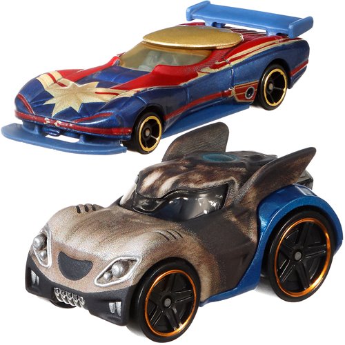 Marvel Hot Wheels Character Car Mix 6 Case