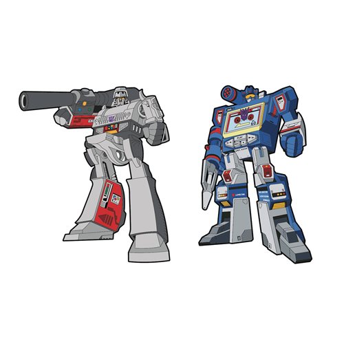 Transformers Megatron and Soundwave Retro Pin 2-Pack Set