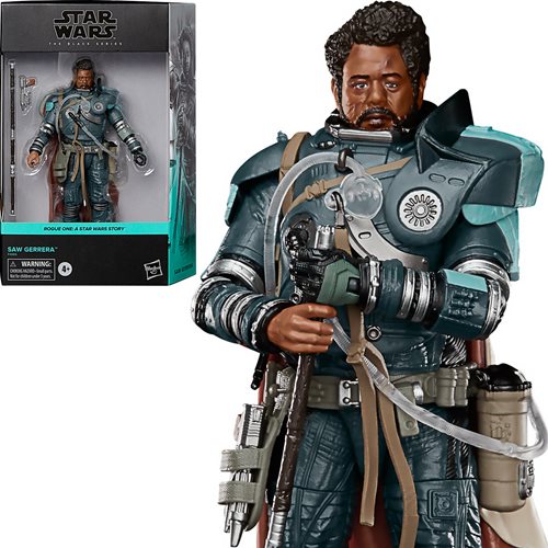 Star Wars The Black Series Saw Gerrera Deluxe 6-Inch Action Figure