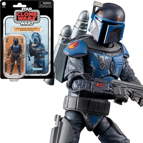 Star Wars The Vintage Collection Mandalorian Death Watch Airborne Trooper 3 3/4-Inch Action Figure