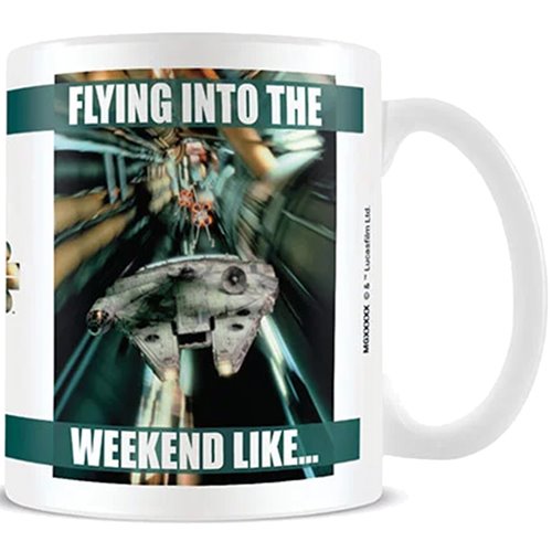 Star Wars Flying into the Weekend 11 oz. Mug