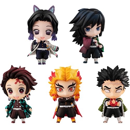 Demon Slayer: Kimetsu no Yaiba Tanjiro and the Hashira Mascots Version A Mini-Figures Set of 5