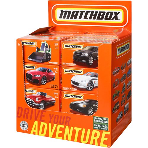 Matchbox Power Grabs 2022 Mix 6 Die-Cast Vehicle Case