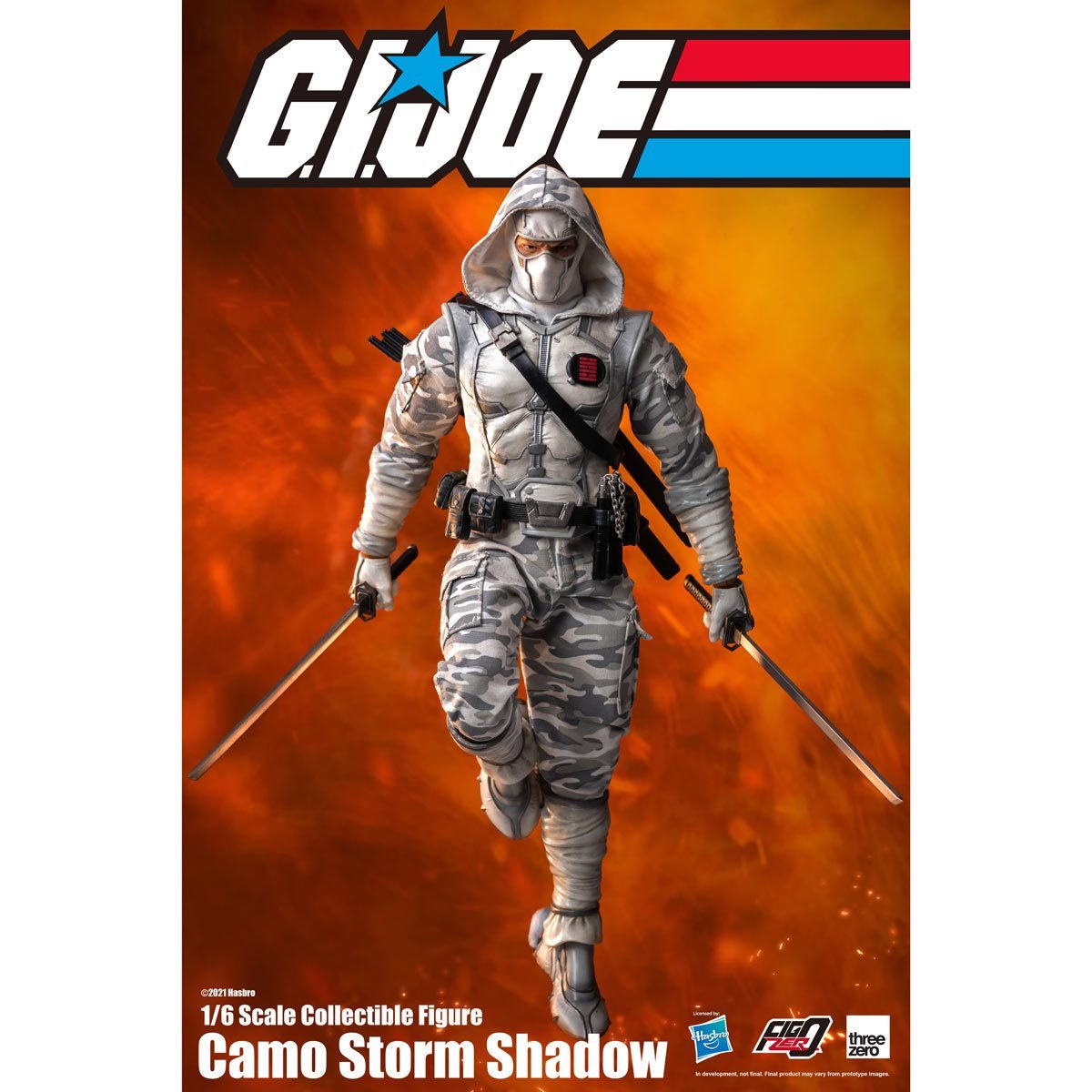 G.I. Joe Camo Storm Shadow 1:6 Scale Action Figure - PX