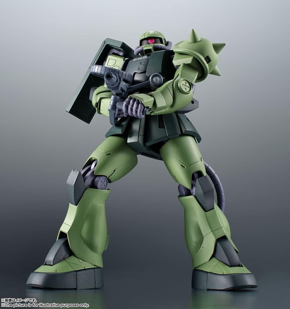 Gundam The 08th MS Team Side MS-06JC ZAKU II TYPE JC Version A.N.I.M.E. The Robot Spirits