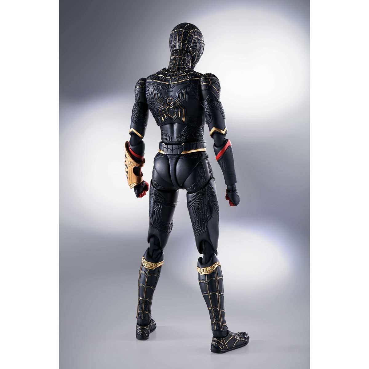Spider-Man: No Way Home Black and Gold S.H.Figuarts Figure