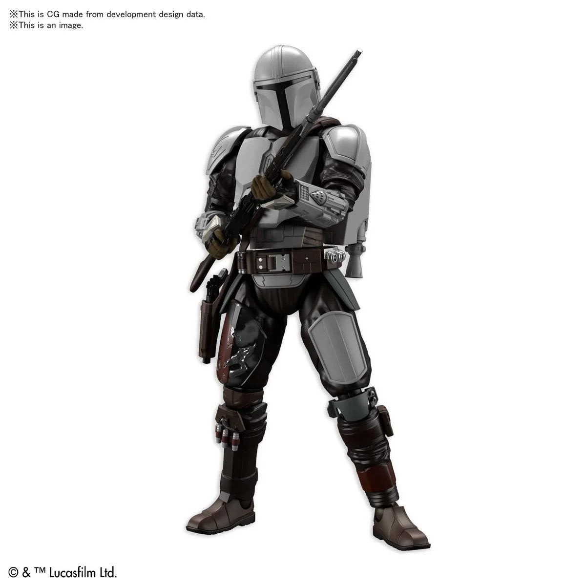 Star Wars: The Mandalorian Mandalorian Beskar Armor 1:12 Scale Model Kit