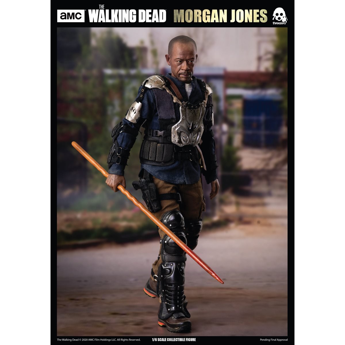 The Walking Dead Morgan Jones Season 7 1:6 Scale Figure