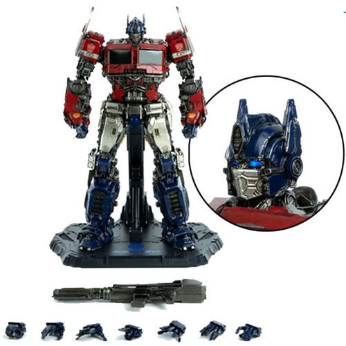 Transformers Bumblebee Movie Optimus Prime Dlx. Figure – Action Figure ...