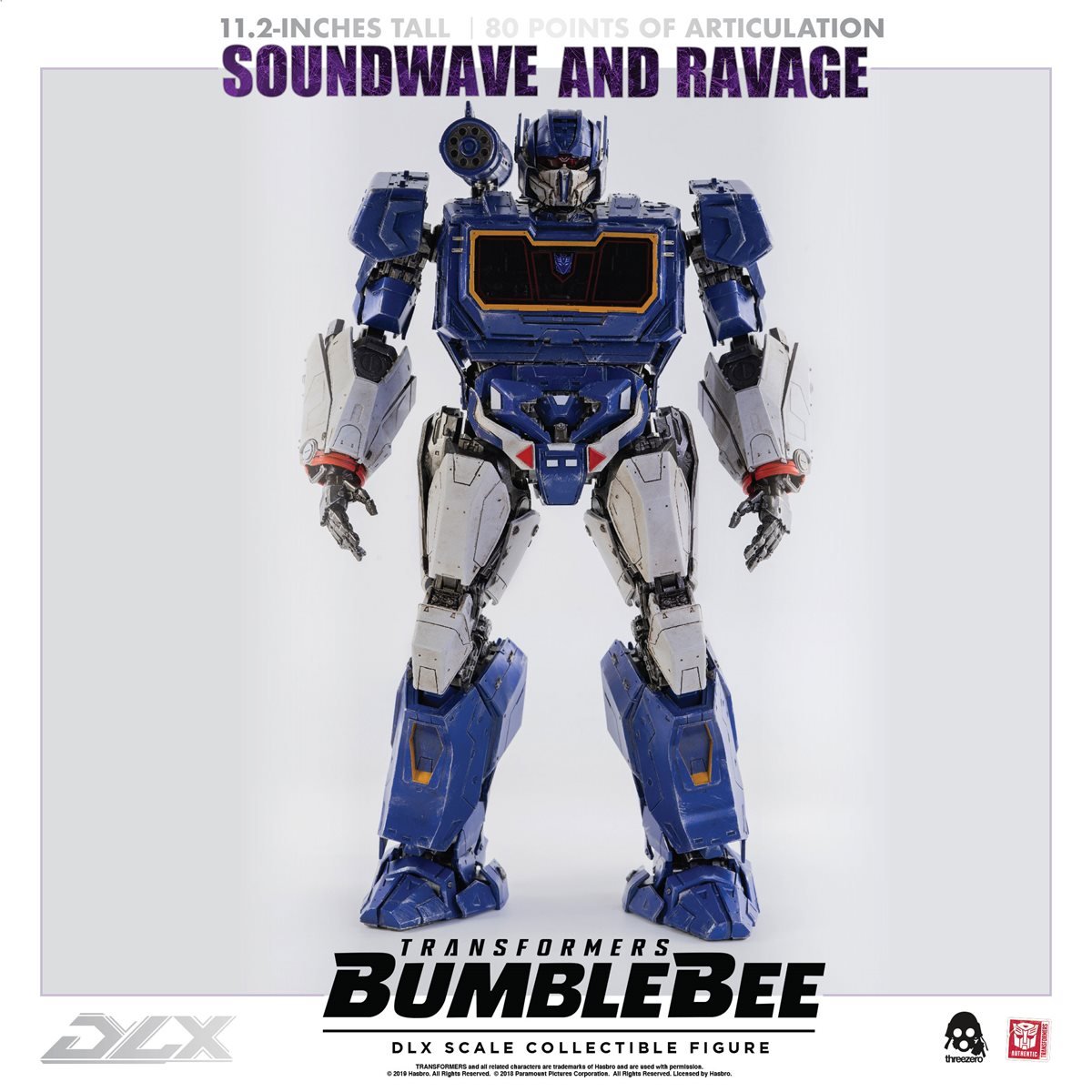 Transformers Bumblebee Soundwave and Ravage Deluxe Figures
