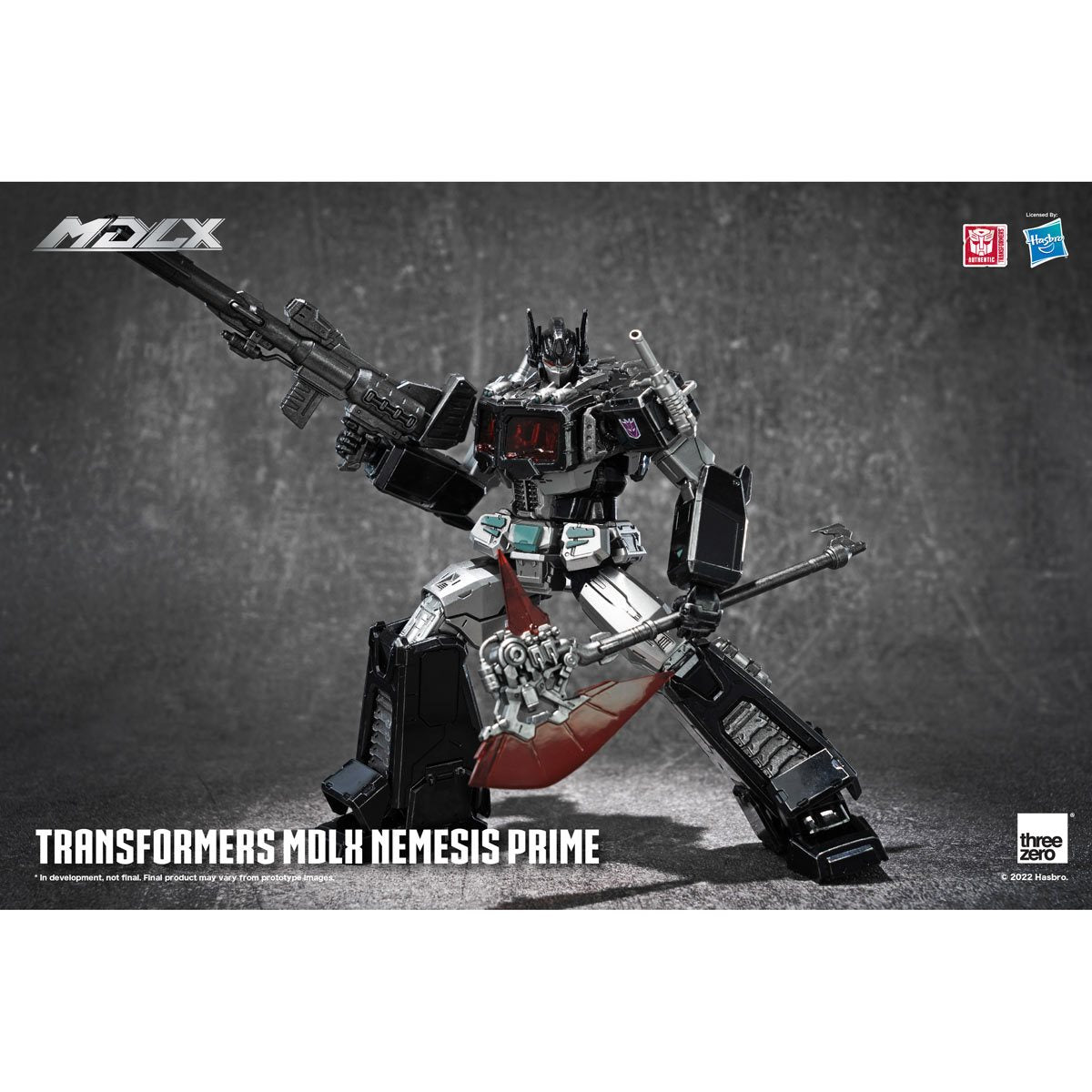 Transformers MDLX Nemesis Prime Action Figure - Previews Exclusive