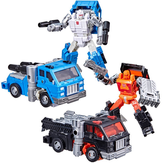 Transformers War for Cybertron Road Ranger and Puffer