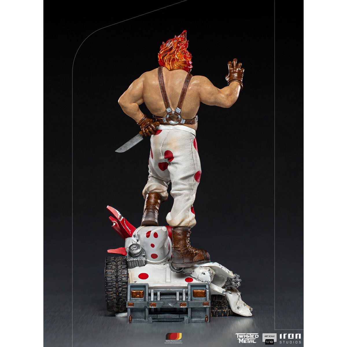 Twisted Metal Sweet Tooth Needles Kane Art 1:10 Scale Statue