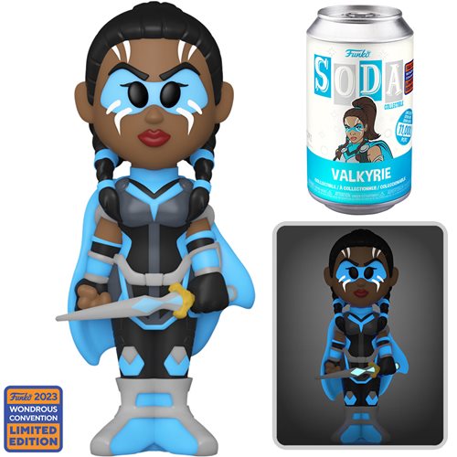 Thor: Love and Thunder Valkyrie Vinyl Soda Figure - 2023 Convention Exclusive