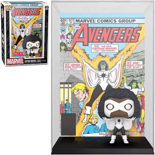 Captain Marvel Pop! Comic Cover Figure with Case - Exclusive