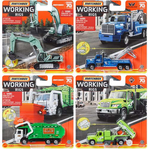 Matchbox Real Working Rigs 2023 Wave 1 Case – Action Figure Fan Club