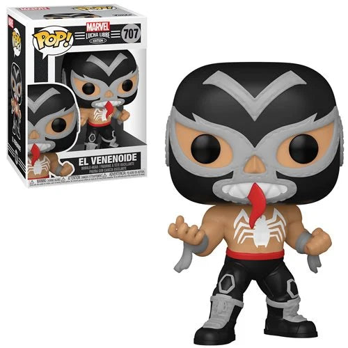 Marvel Luchadores El Venenoide Venom Pop! Vinyl Figure