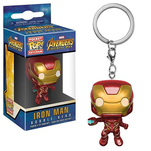 Avengers: Infinity War Iron Man Pocket Pop! Key Chain